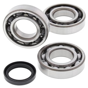 Polaris Hawkeye 400 HO Crank Shaft Bearing Kit - All Balls Racing - Koyo Precision Bearings - `12-`14